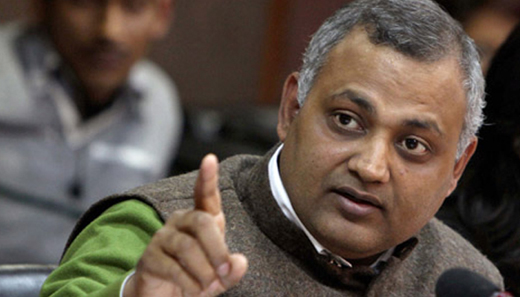somnath bharti...